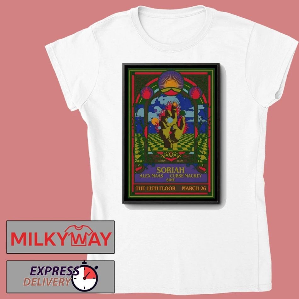 SORIAH In Austin TX On Mar 26 2026 Poster shirt