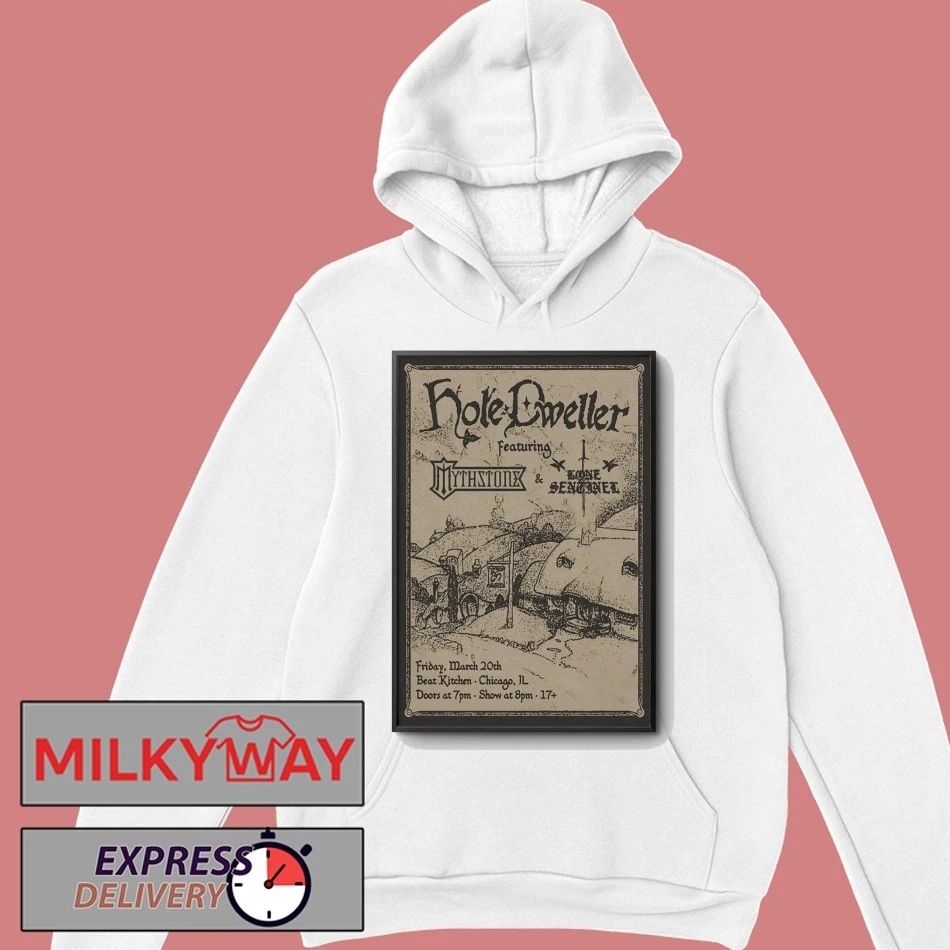 Hole Dweller Beat Kitchen in Chicago IL Mar 20 2026 Poster shirt