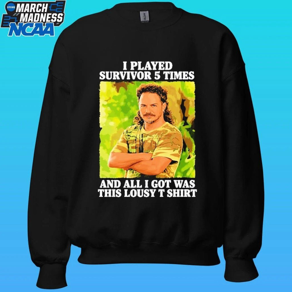 I Played Survivor 5 Times And All I Got Was This Lousy Shirt