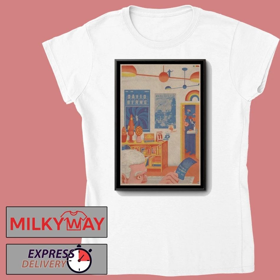 Mar 11 2206 DAVID BYRNE Poster Manchester, UK shirt