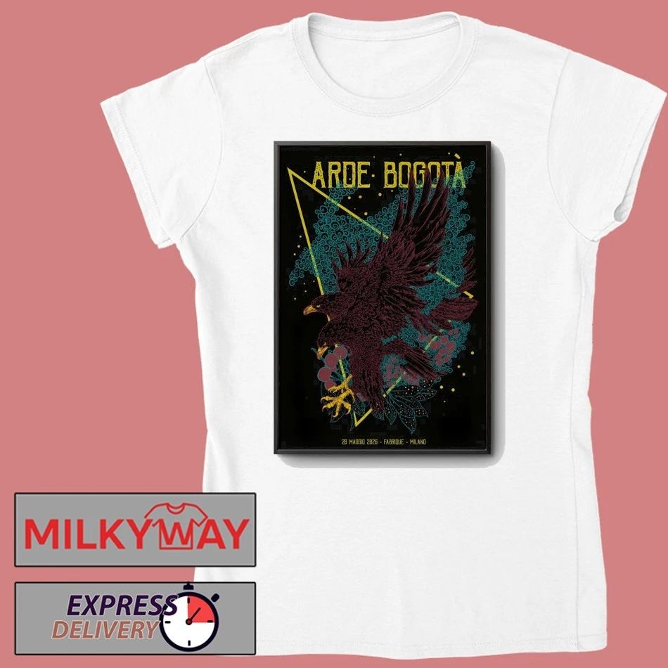 Arde Bogota May 28 2026 In Milan Italy Poster shirt