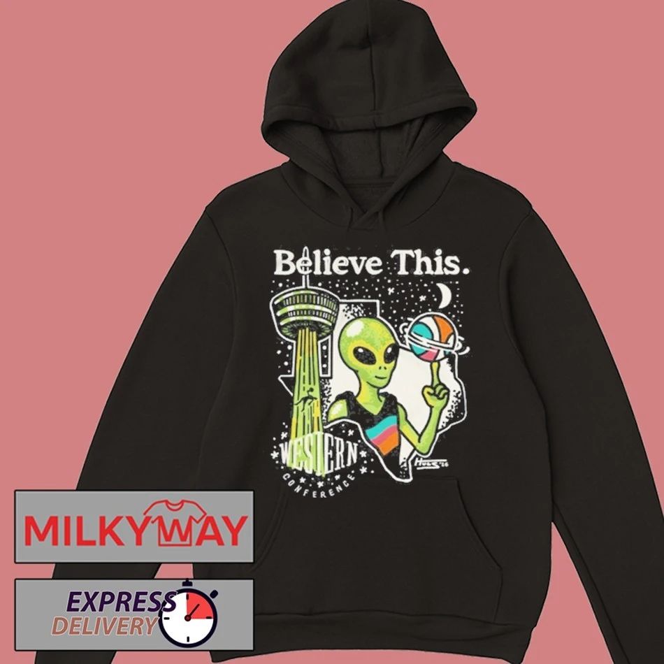 Alien Spurs Believe This Western Conference 2026 Shirt
