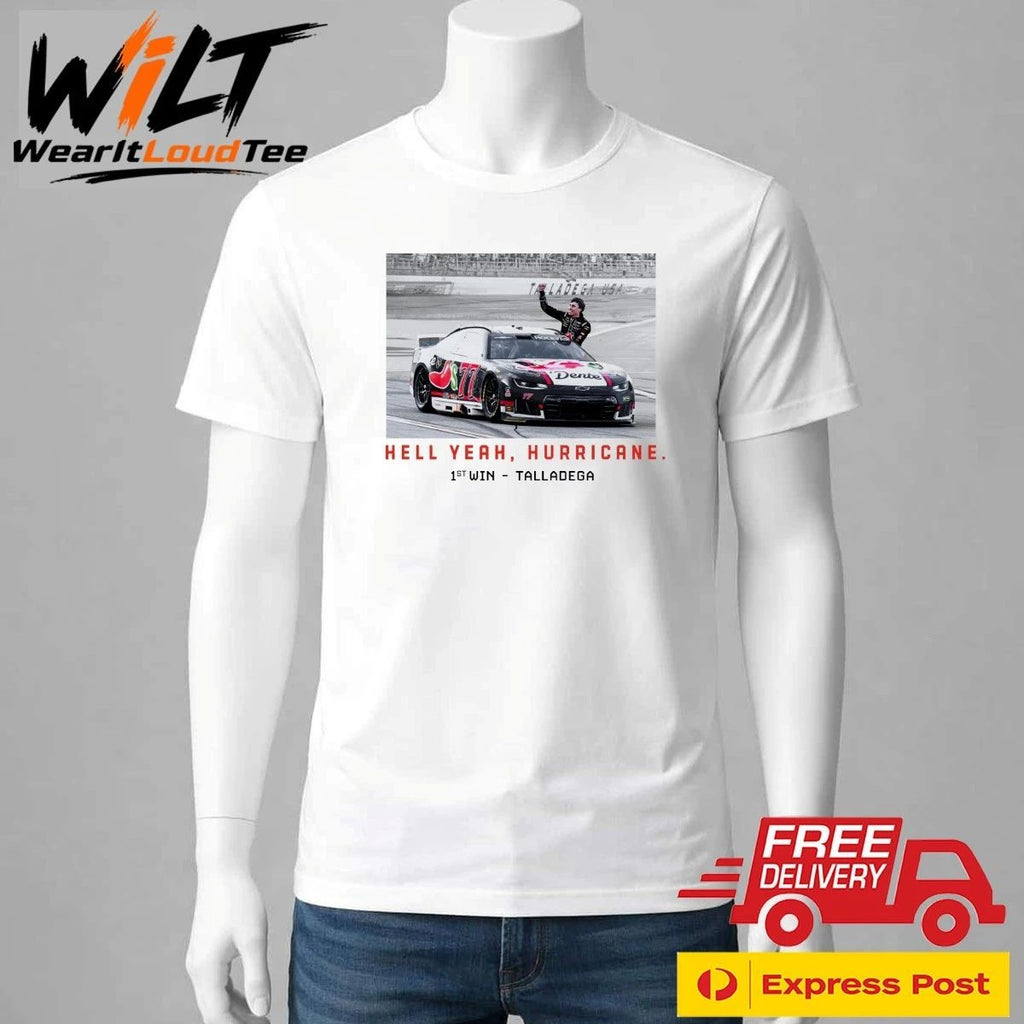 Carson Hocevar Hell Yeah Hurricane 1st Win Shirt