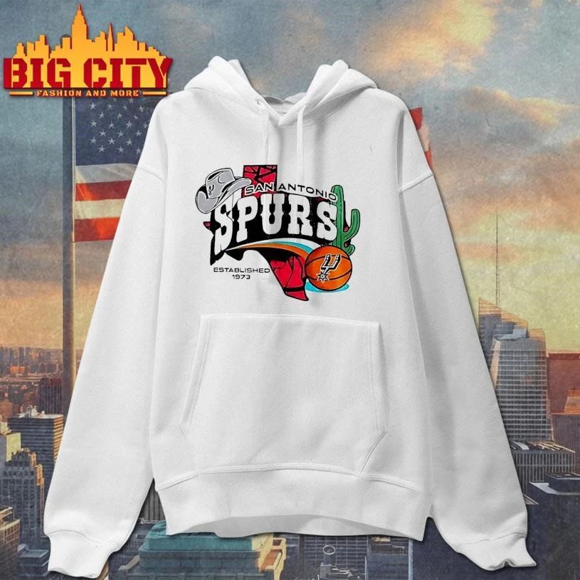 San Antonio Spurs Nba Texas Basketball San Antonio Spurs Established 1973 White Shirt