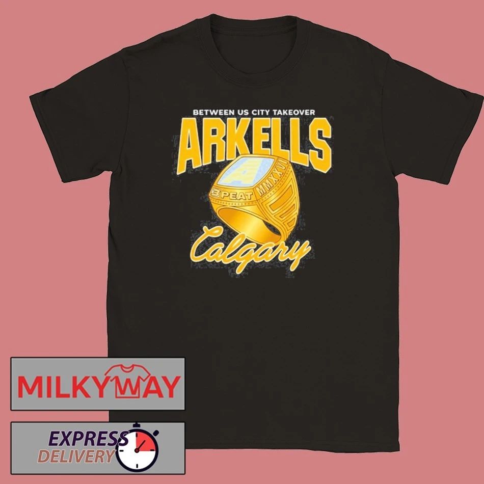 Arkells Between US City Takeover 2026 Calgary shirt