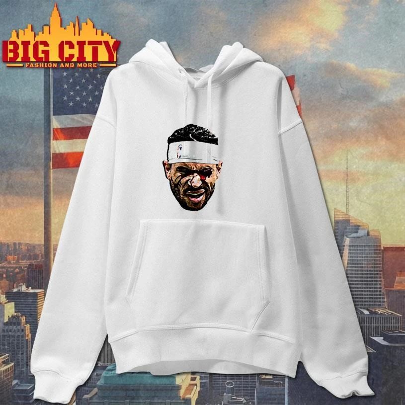Josh Hart Bloody Battle Shirt