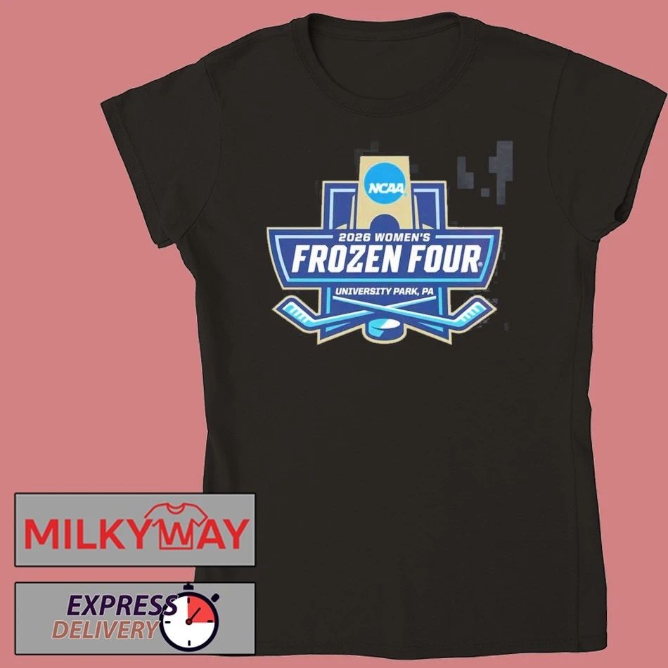 NCAA 2026 Women’s Frozen Four University Park Pennsylvania Logo T-Shirt