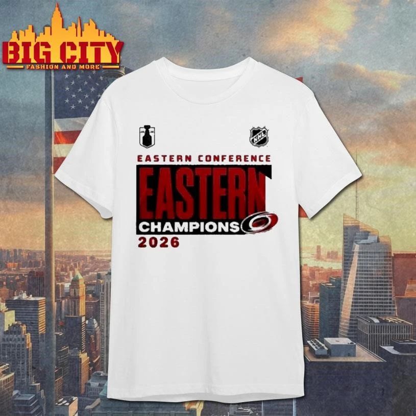 Carolina Hurricanes 2026 NHL Eastern Conference Champions Shirt