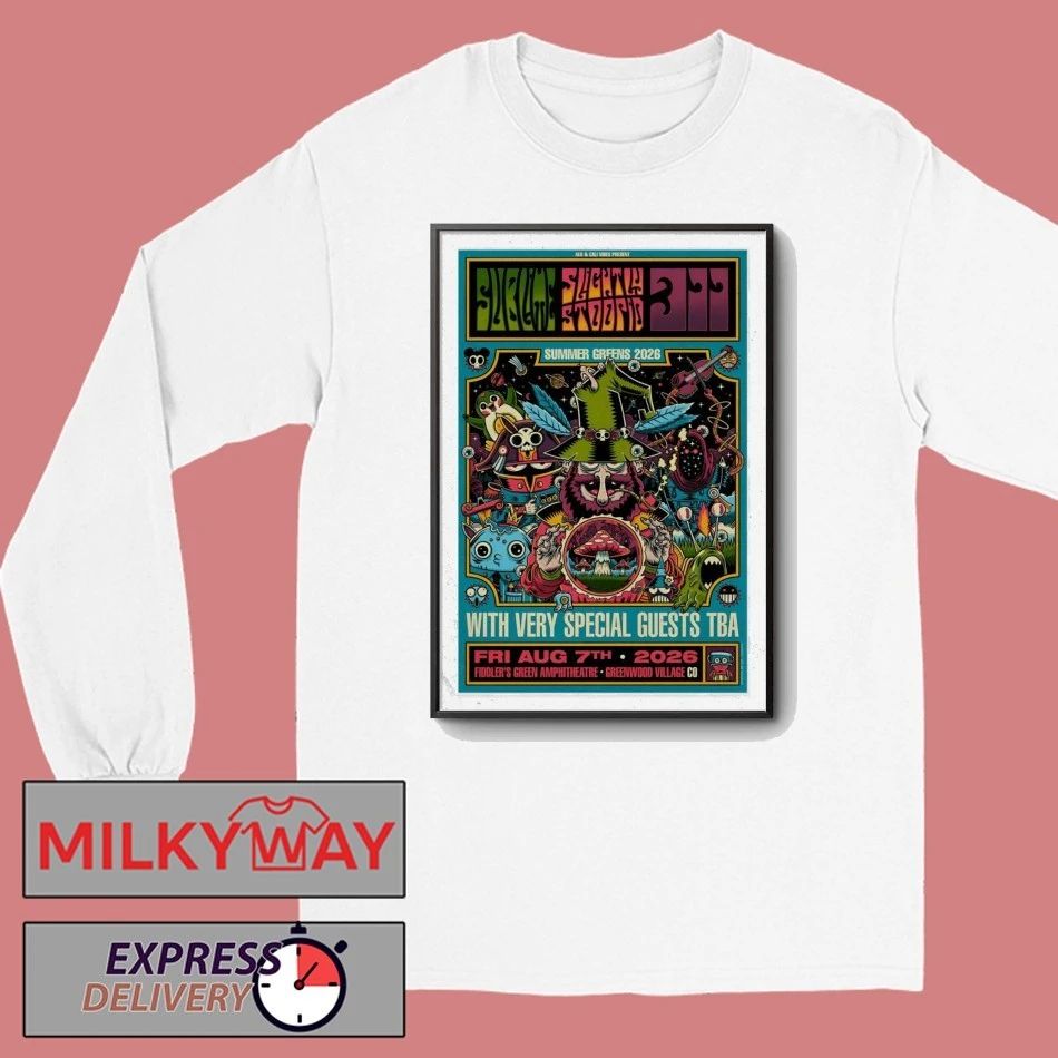 Slightly Stoopid Englewood CO Aug 7 2026 Event Poster shirt