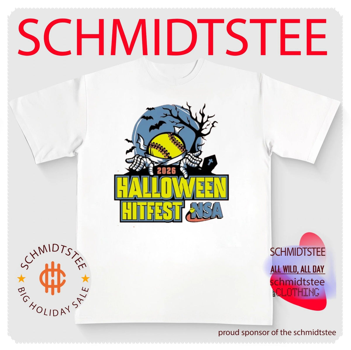 2026 NSA Halloween Hitfest Fastpitch Tournament Shirt