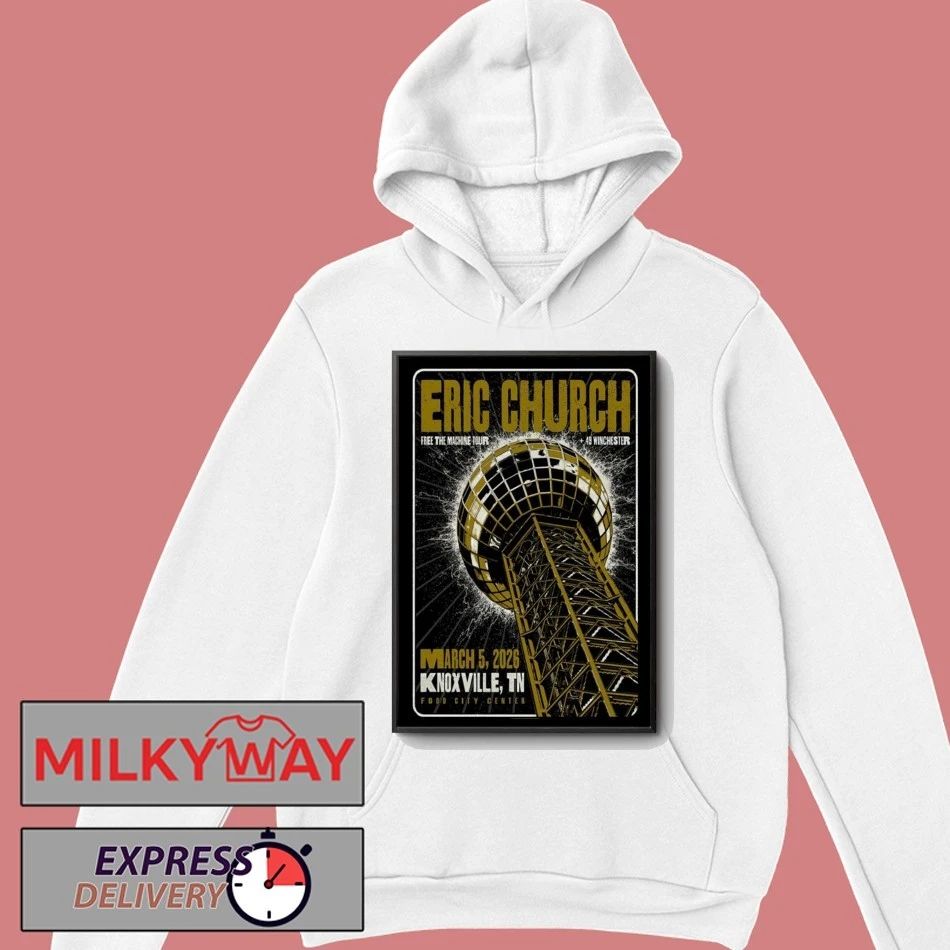 Eric Church Knoxville, TN Poster Mar 5 2026 shirt