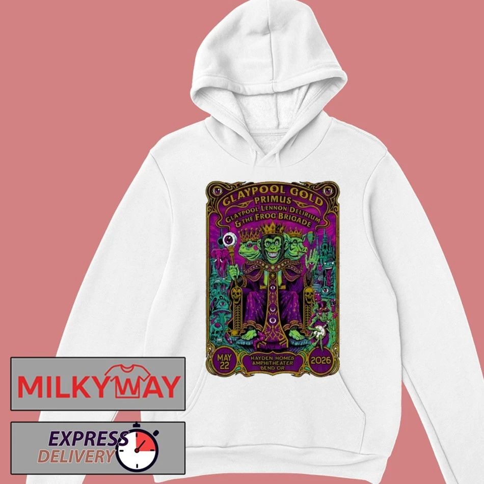 Primus In Bend OR On May 22 2026 Tour shirt