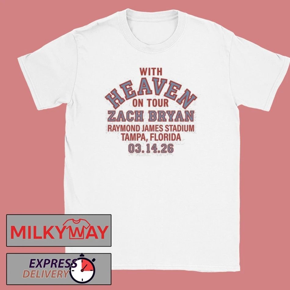 Zach Bryan Raymond James Stadium Tampa, FL 03.14.2026 shirt
