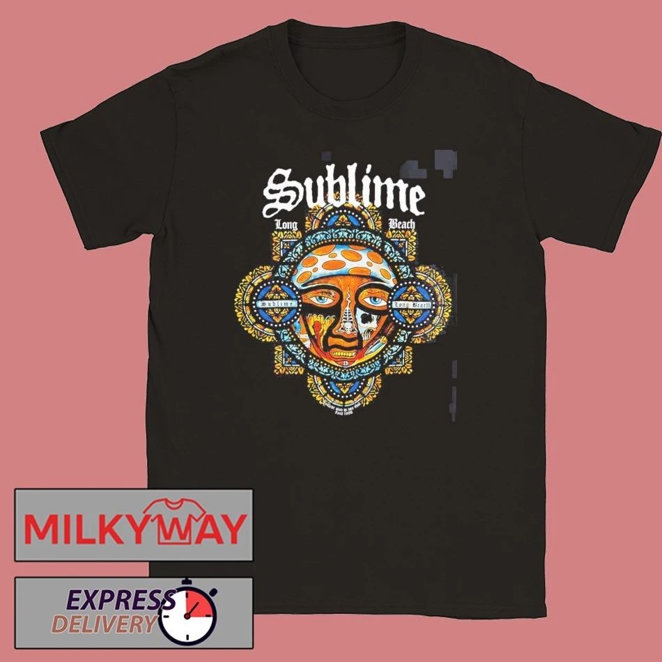 Sublime 2026 World Tour And Festival Merch With City List Two Sided T-Shirt
