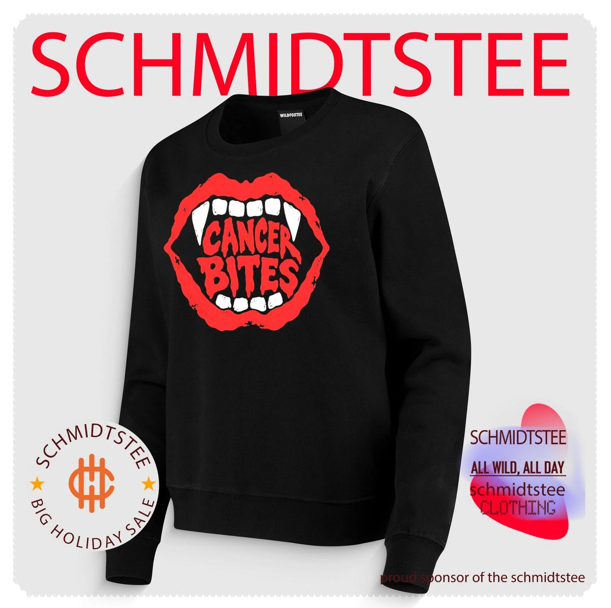 Cancer bites illustration Halloween 2026 shirt