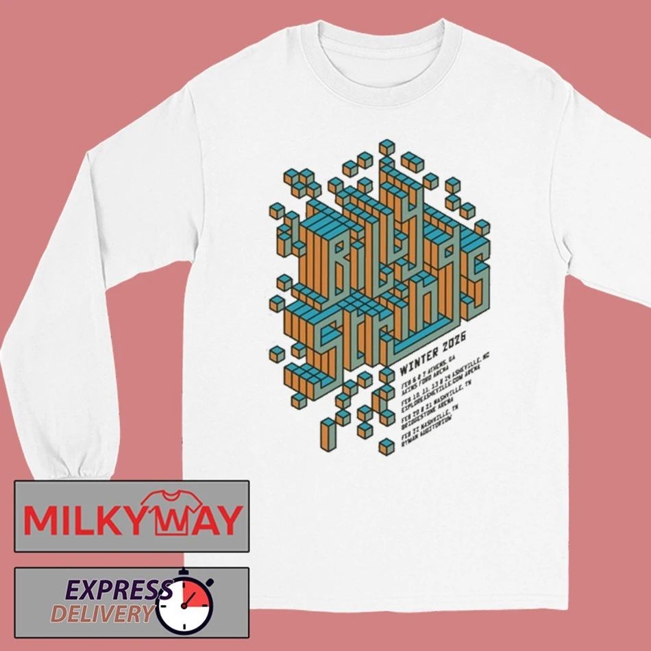 Billy Strings 2026 Winter Tour Cube shirt