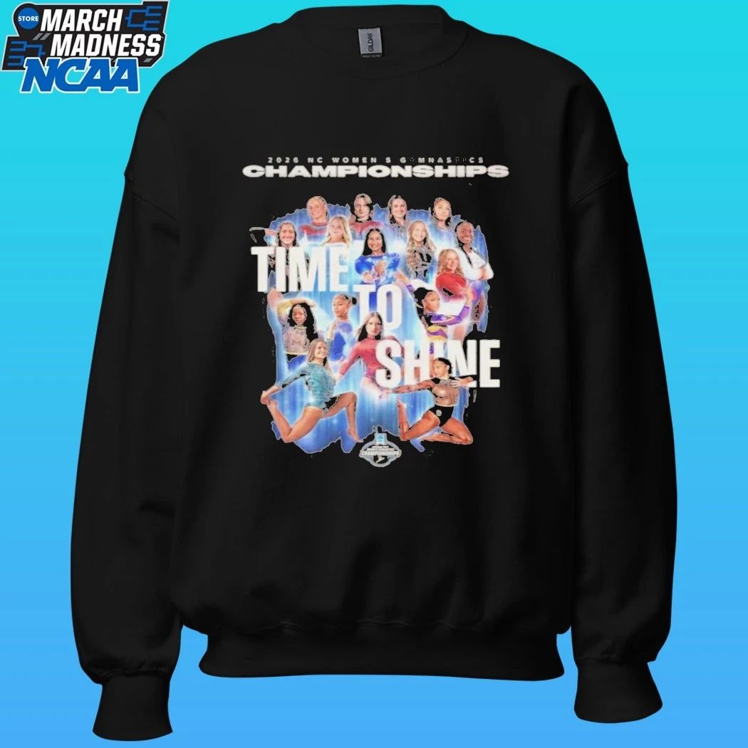 Time To Shine 2026 Nc Women’s Gymnastics Championships Shirt