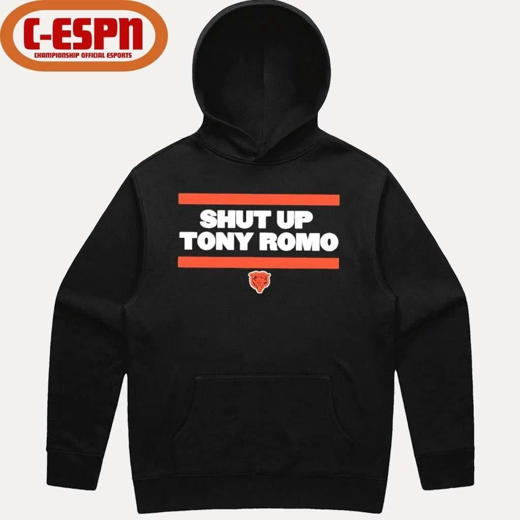 Shut Up Tony Romo Chicago Bear Football Shirt