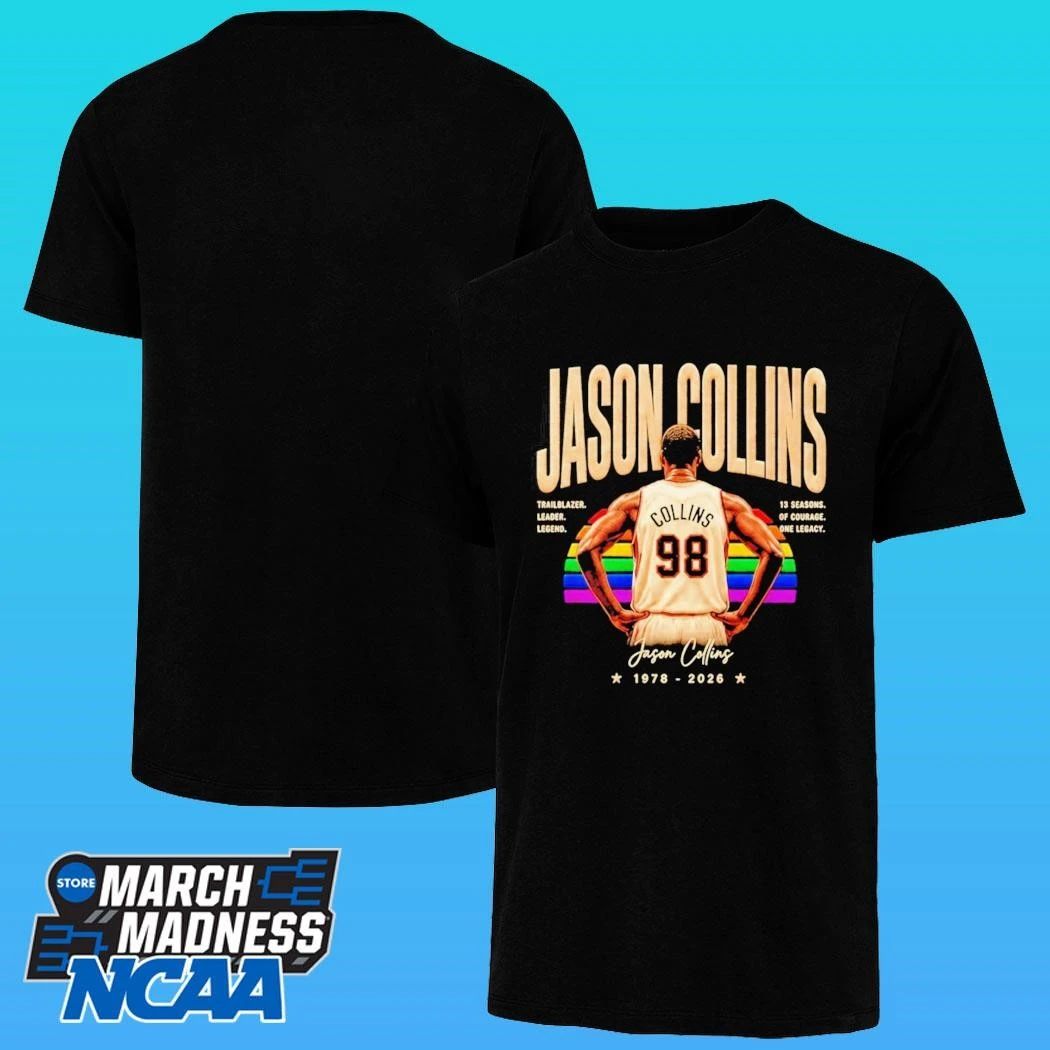 Jason Collins #98 Trailblazer Leader 1978 2026 Retro Shirt