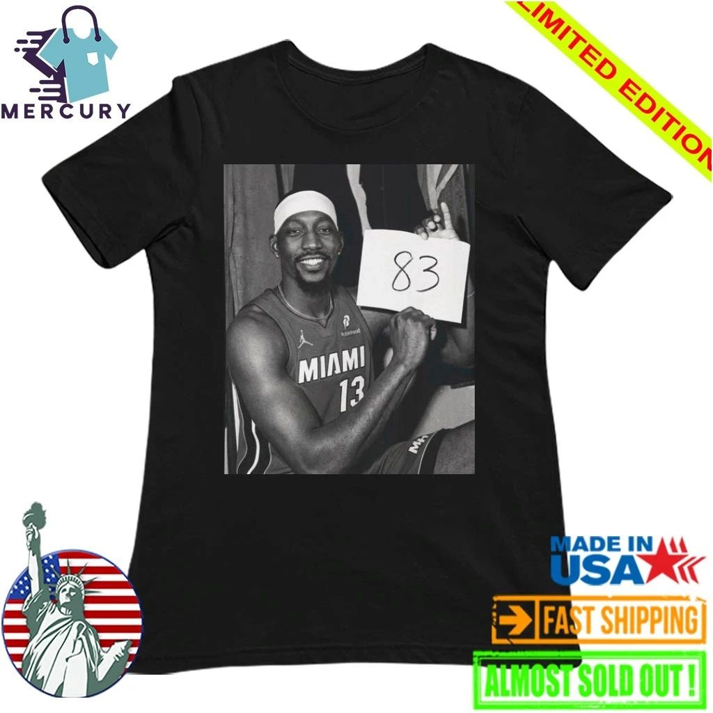 Bam Adebayo 83 Sign Shirt