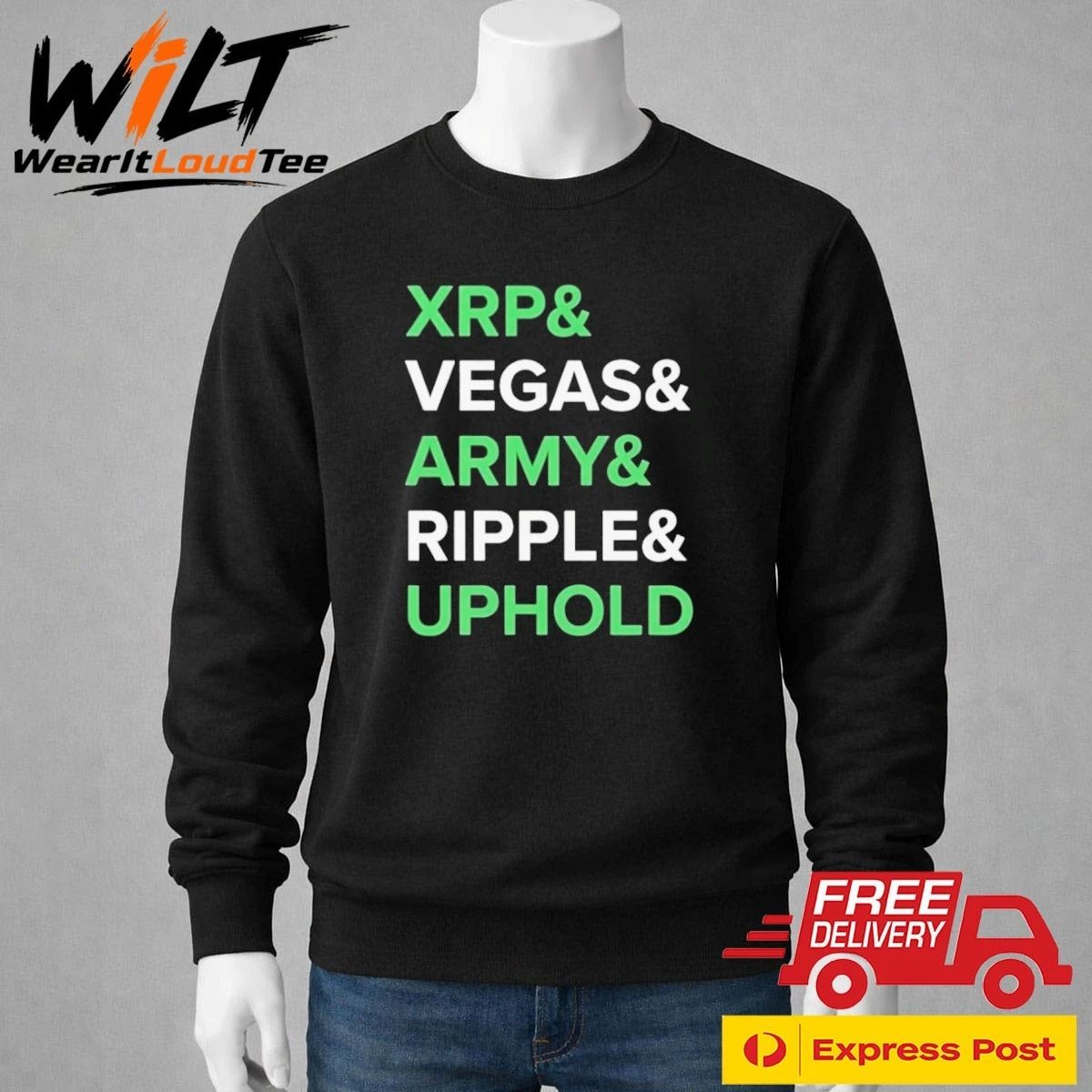 XRP Vegas Army Ripple Uphold Shirt
