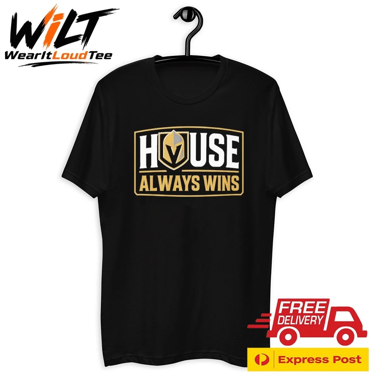 Vegas Golden Knights House Always Wins Shirt