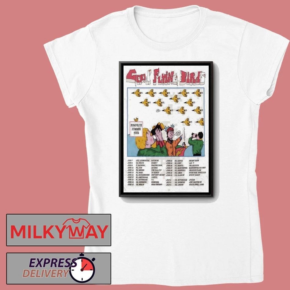 Good Flying Birds 2026 Europe UK Summer Tour Poster shirt