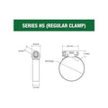 Tridon Regular Clamp 21mm – 44mm Pack of 20 HS020-20