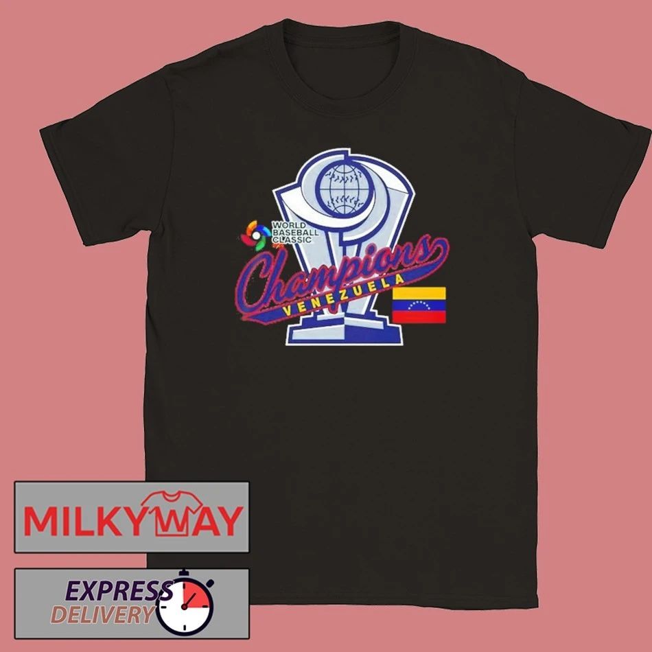 Venezuela Wins World Baseball Classic Champions 2026 Trophy shirt