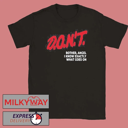 2026 Taking Back Sunday x Poetic Betty UK Don’t Bother Angel BLACK Shirt