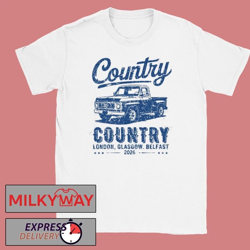 Country Pick Up White 2026 Shirt