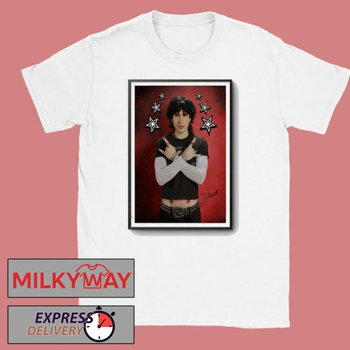 2026 Jake Webber Stars Signed Poster shirt