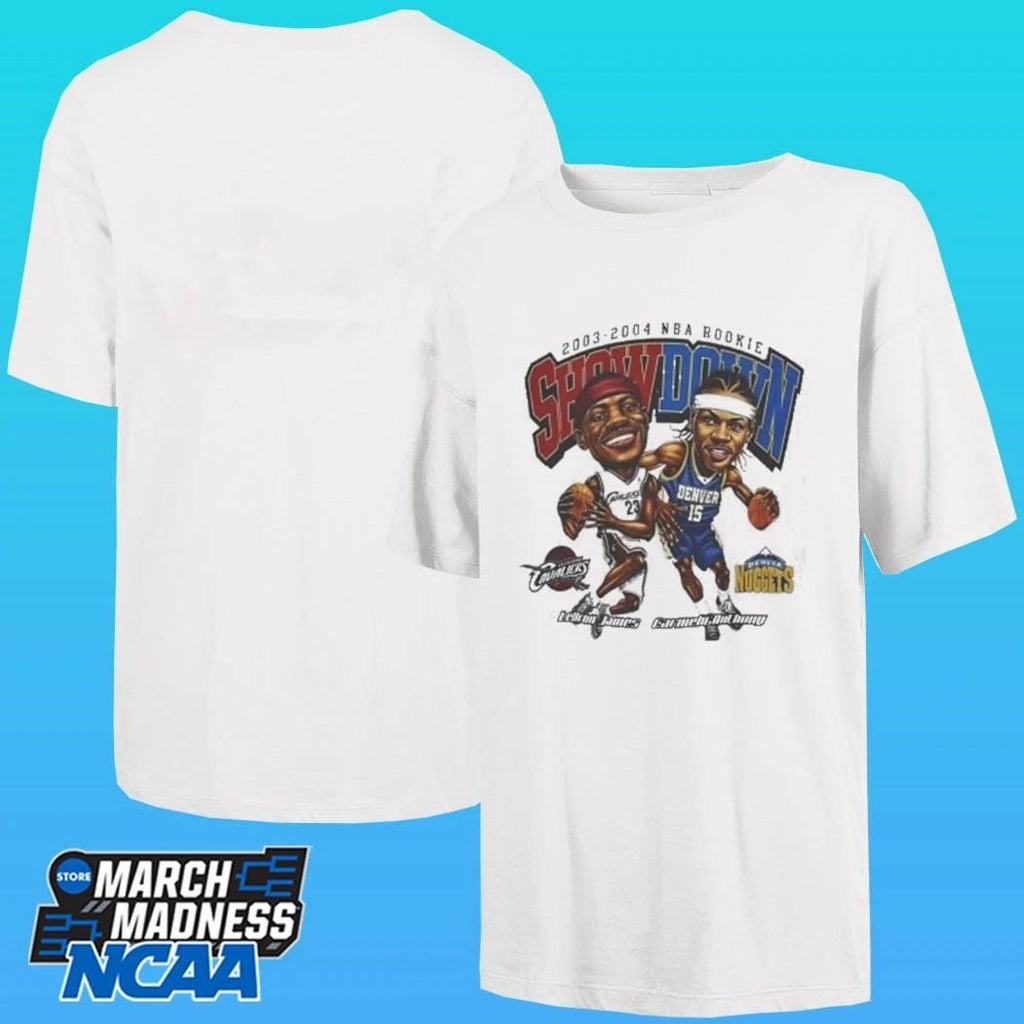 Lebron James Carmelo Anthony Rookie Showdown Shirt
