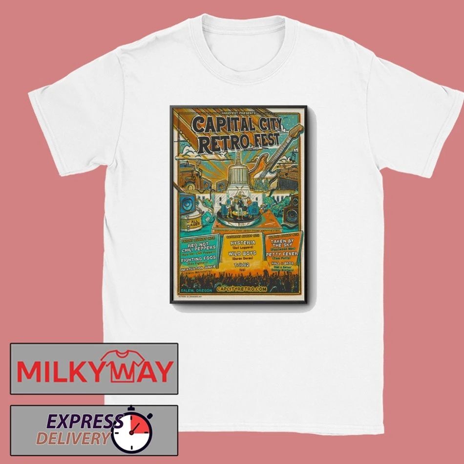 Capital City Retro Fest 2026 Poster shirt