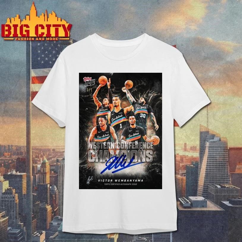 San Antonio Spurs Western Conference Champions Fiesta Signature Shirt