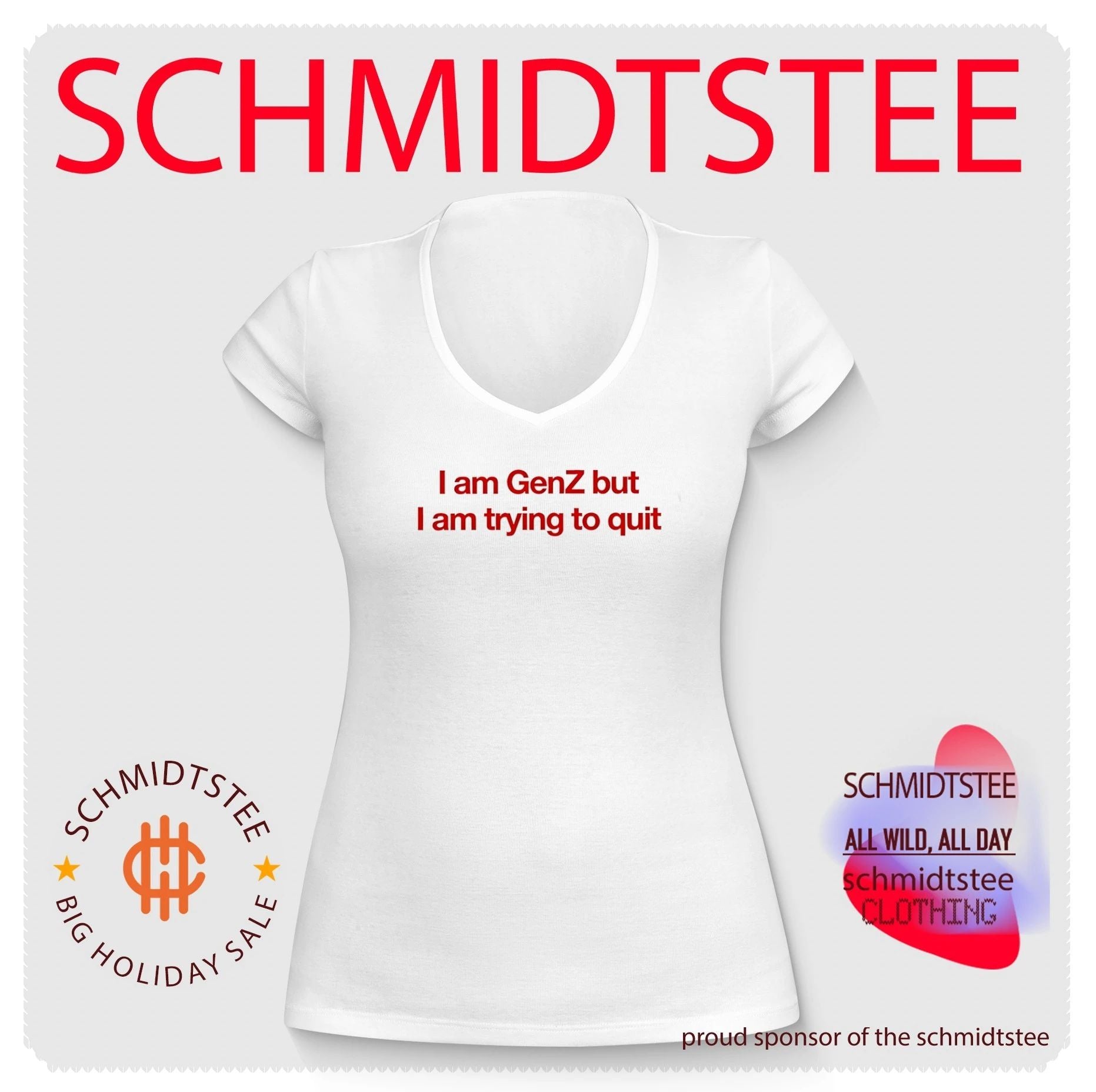 I am Genz but I am trying to quit text shirt