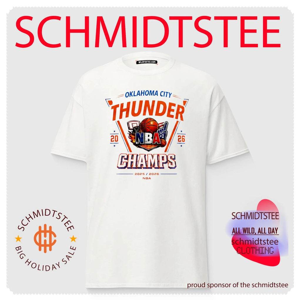 OKC Thunder 2026 Western Champions White shirt