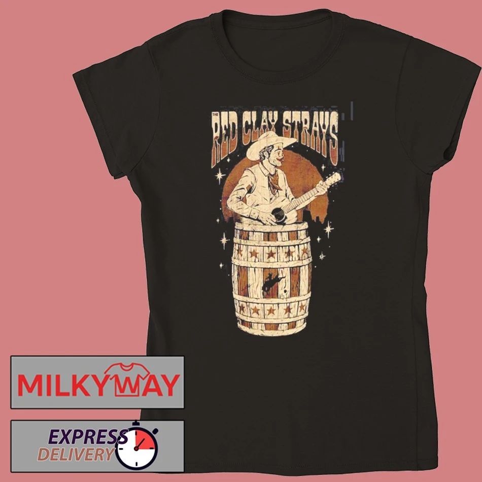 The Red Clay Strays Rodeohouston 26 Houston Texas 2026 Event Tee At NRG Stadium On March 17 2026 Full Chest T-Shirt