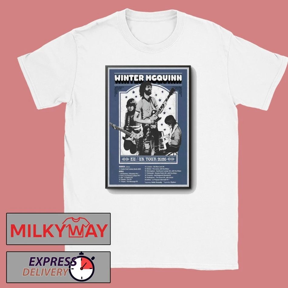 Winter McQuinn 2026 Tour EU-UK Poster shirt