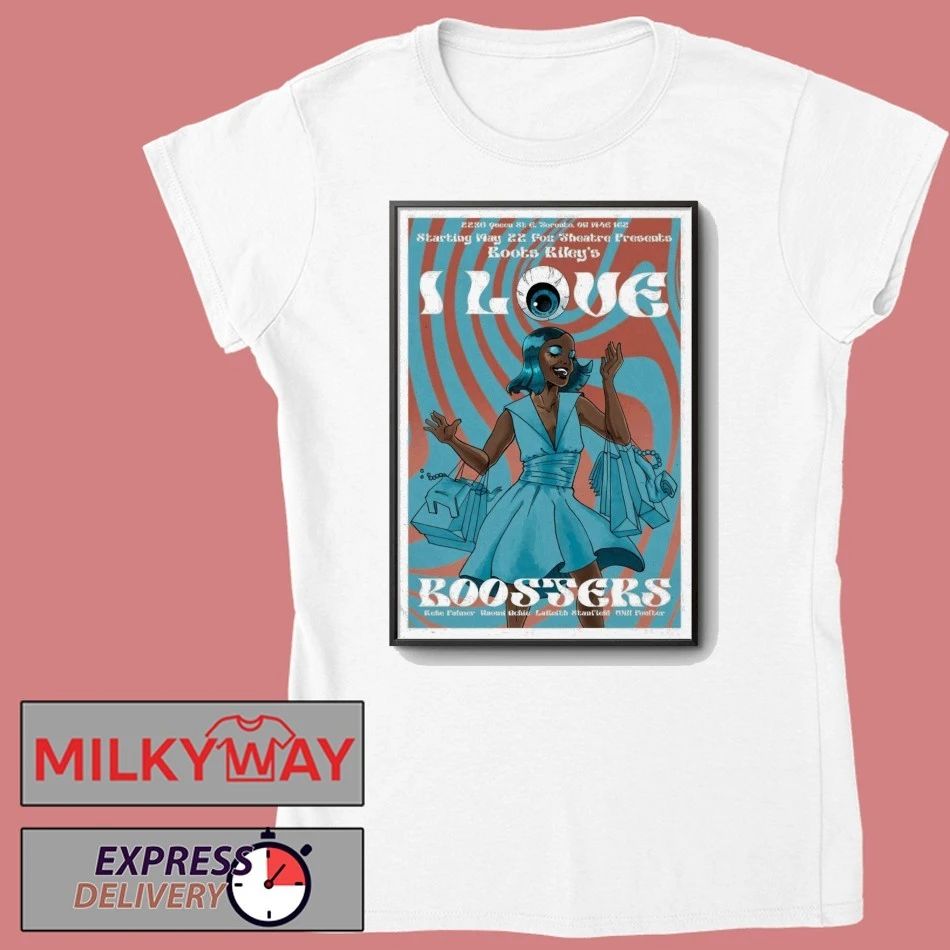 Boots Riley I Love Boosters Fox Theatre 05.22.2026 Poster shirt