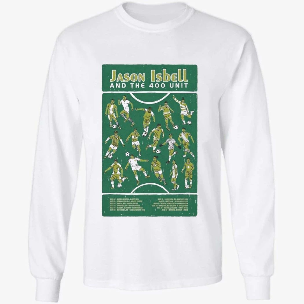 Jason Isbell and The 400 Unit UKEU Tour 2026 Poster Shirt