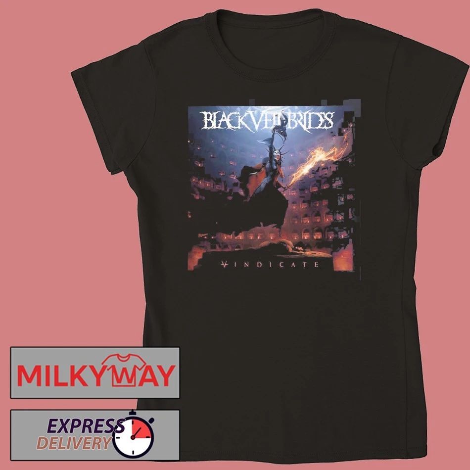 Black Veil Brides Vindicate Album Cover Art T-Shirt