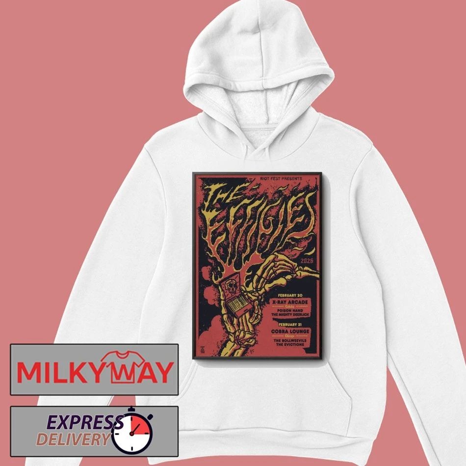 The Effigies February 21 2026 At Cobra Lounge Show Poster shirt