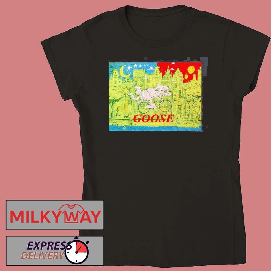 Goose Amsterdam Netherland 2026 Gig Poster At Melkweg Max On 27 And 28 May 2026 T-Shirt