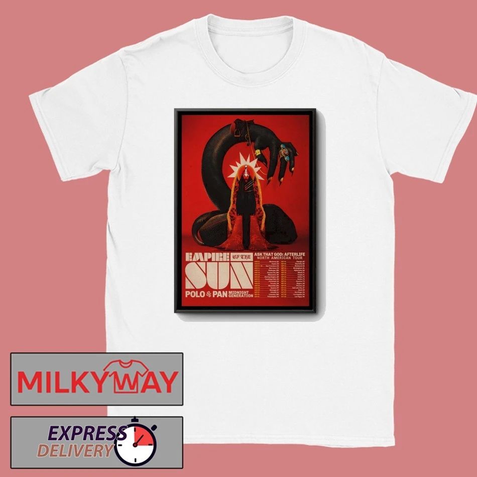 Empire Of The Sun 2026 North American Shows Poster shirt