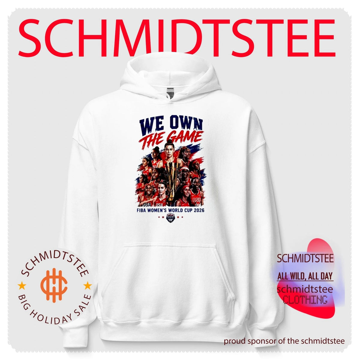 USA Women’s Basketball FIBA World Cup Champions 2026 We own the game shirt
