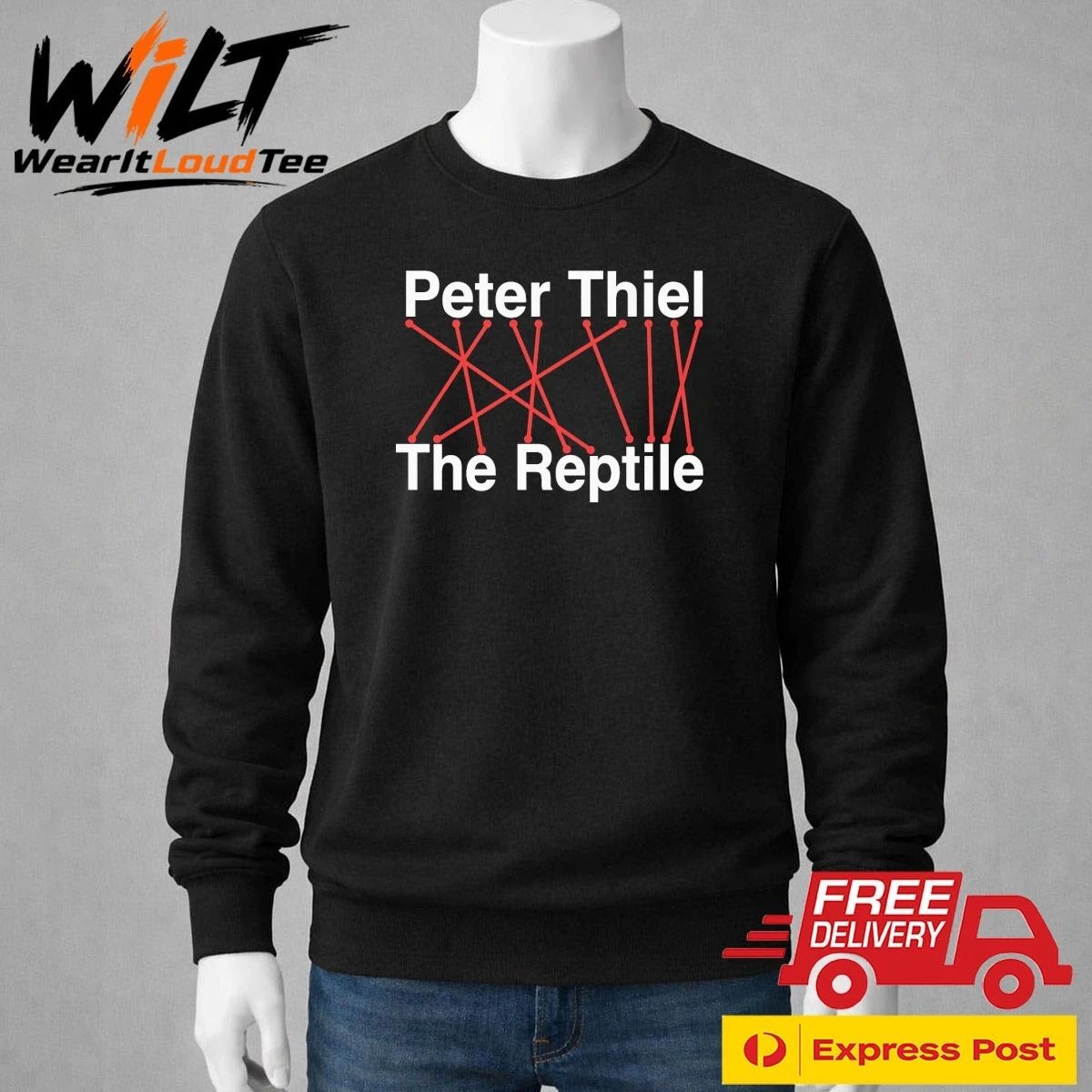 Peter Thiel The Reptile CEO Shirt