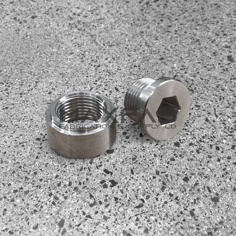 Stepped o2 Sensor Port