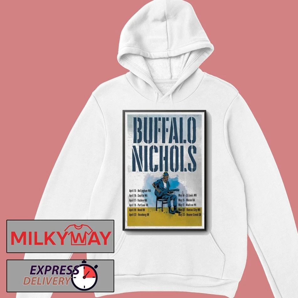 Buffalo Nichols 2026 Summer Tour Poster shirt