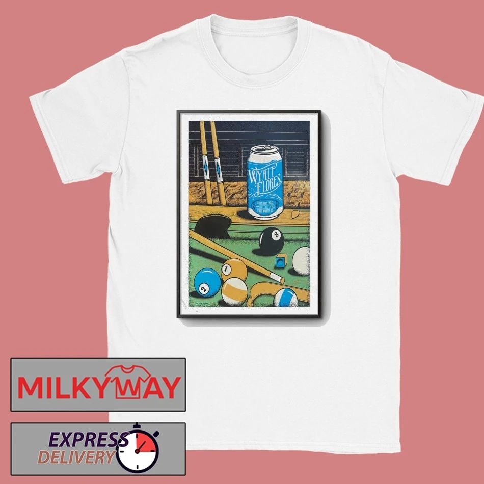 Poster Wyatt Flores At Billy Bob’s Texas In Fort Worth, TX On Mar 26, 2026 shirt